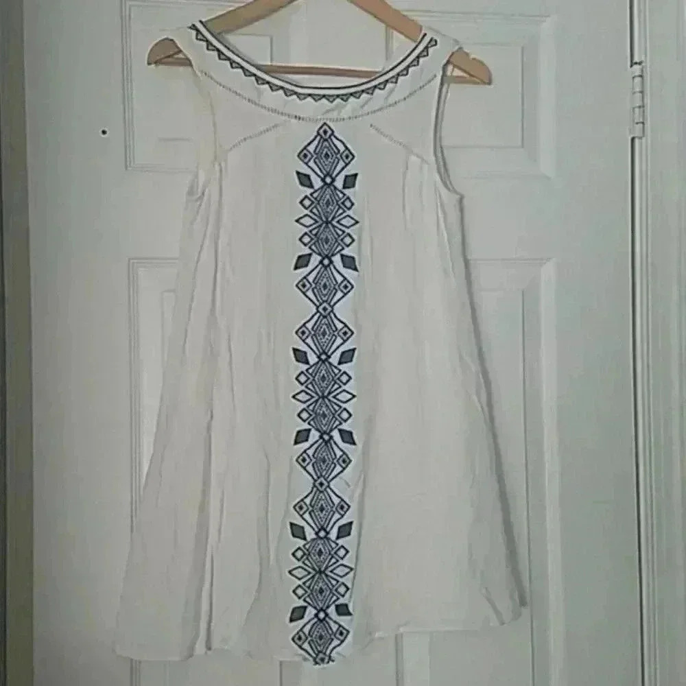 Altard State Embroidered Shift Dress